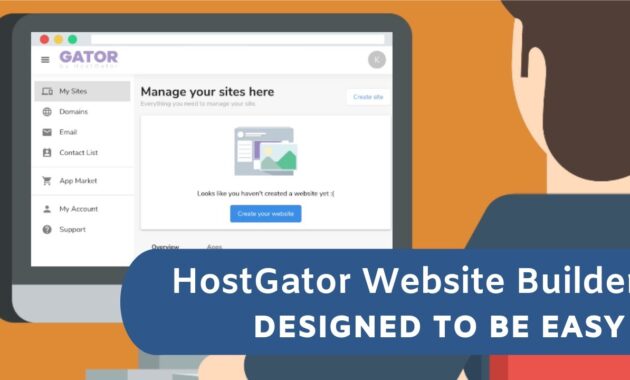 gator hostgator website builder